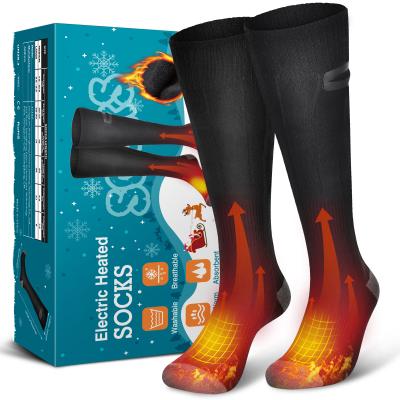 China 2021 Sports Manufacturers Wholesale Best Thermal Washable Heat Preservation Insulated Unsex Winter Heating Nylon Socks for sale