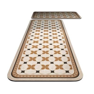 China Waterproof American kitchen diatom mud mat is waterproof and oil-proof and can be wiped and washed for sale