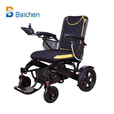 China 2022 Baichen Health Care Folding Electric Wheelchair Motorized Electric Wheelchair By Owner for sale