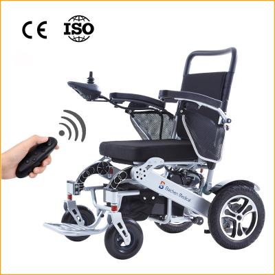 China New Design Healthcare Folding Electric Wheelchair Portable Power Wheelchair For Elderly for sale