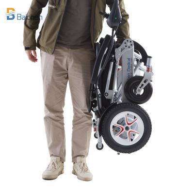 China Easy Operation China Factory Directly Sale Battery Powered Folding Motorized Electric Sport Wheelchair for sale