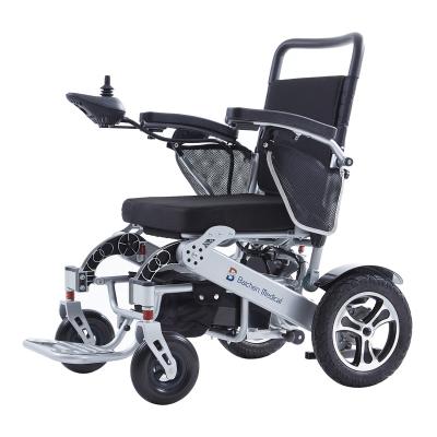 China Easy Operation Amazon Sales Foldable Electric Wheelchair Wotor Wheelchair With Wheels Power Electric Eheelchair Used For Handicapped for sale