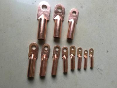 China 3/8 Inch 2/0 AWG Copper Terminal Lugs With One Hole High Temperature Resistant for sale