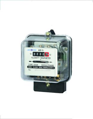 China 1 Phase Digital Electric Meter 4+1 Cyclometer Register Extended Terminal Cover for sale