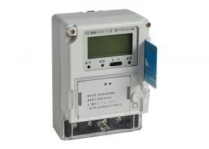 China Multi Purpose Prepaid Single Phase Electronic Energy Meter For Measuring Two Wire for sale