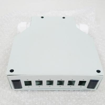 중국 8 Ports Small Fiber Optic Termination Box , Fiber Optic Wall Mount Termination Box 판매용