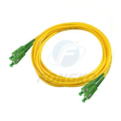 Chine G.657A1 OM3 OM4 Multimode fibre optique patch cord FTTH avec connecteur SC LC FC ST à vendre