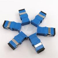 China Promotion Simplex SC Optical Adapter SM SC/UPC Auto Shutter Fiber Optic Adapter for sale