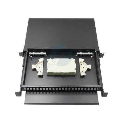 China 1U ODF 24 entkernt Optikfaser-Kassetten-Modul ausbrechen Adapter Tray With Sc APC SX zu verkaufen