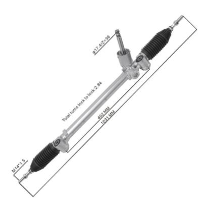 China High Quality Mechanical Transmission RHD Steering Rack For SUZUKI SWIFT 2015 Standard Size for sale