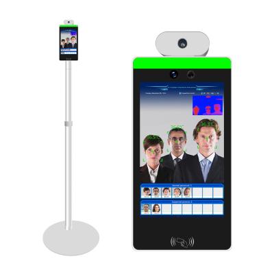 China Biometric Terminal Measurement Machine Temperature IP Face Recognition Motion Detection Wifi SDK Facial Recognition AI for sale