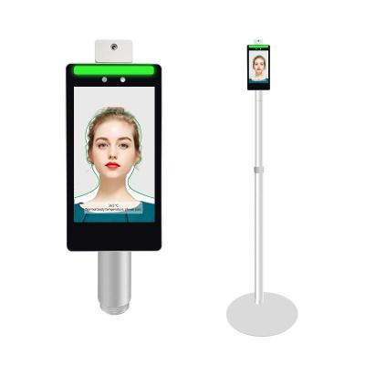 China Hot Selling Motion Detection China Factory SDK AI Face Recognition Temperature Time Attendance Software Device Measurement for sale