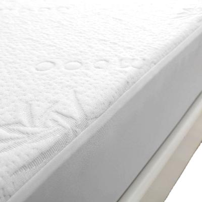 China Mistress Protector Baby Fetted Jacquard White Bamboo Mattress Cover Waterproof Large for sale