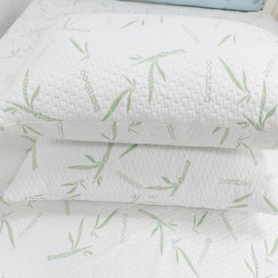 China Hot Selling Premium Bamboo Layer Waterproof Jacquard Air Laminate With Waterproof TPU Pillow Cover for sale