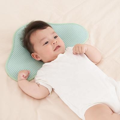 China Decor Gel Anti-Static Knot Braided Heat Cuddle Mini Children Pillow Head Shaping Cozy Washable Pillow for Newborn Baby for sale