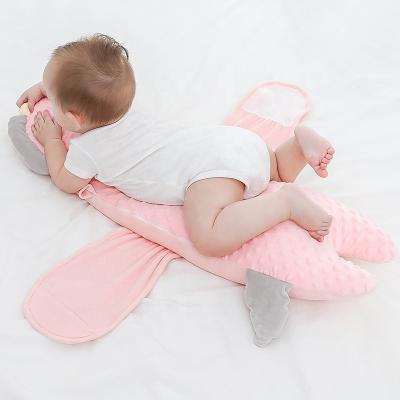 China 2022 Anti-static Baby's Newborn Pillow Sets Unicorn Velvet Exhaust Sleeping On Side Exhaust Pillow Baby Sleep Plane Pillow for sale