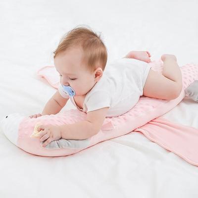 China Pengda Factory 2022 Anti-Static Unicorn Velvet Exhaust Anti Chock Newborn Baby Sleeping on Exhaust Airplane Pillow Comfort Pillow for sale