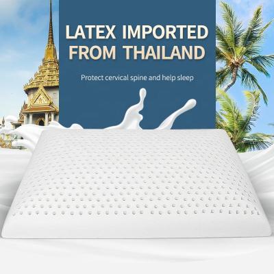 China 2022 China Supplier Anti-static Comfortable Soft Sleeping Soft Hypoallergenic Natural Latex Foam Pillow for sale