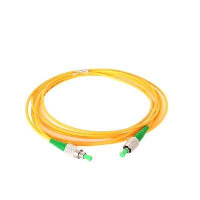 Cina Cable di patch in fibra ottica a modalità singola e simplex OS2 FC APC To FC APC Fiber Patch Cord in vendita