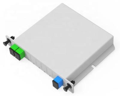 China Mini PLC Optical Splitter G657A Customized 1*2 1*4 1*8 1*16 1*32 1*64 PLC 2 Way Splitter for sale