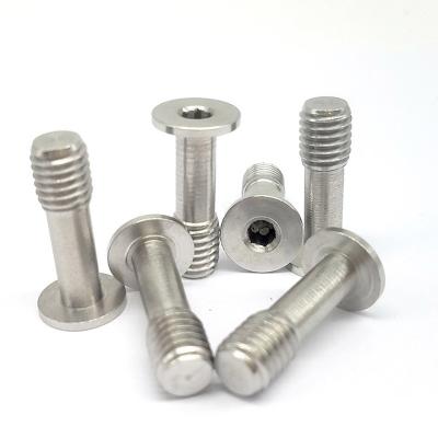 China Premium Stainless Steel Captive Screw GUTBG Half Thread Hex Socket Captive Panel Screw for sale