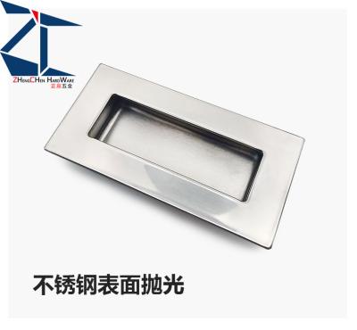 China UWAUNS120 Modern Stainless Steel Pull Wardrobe Recessed Handles for sale