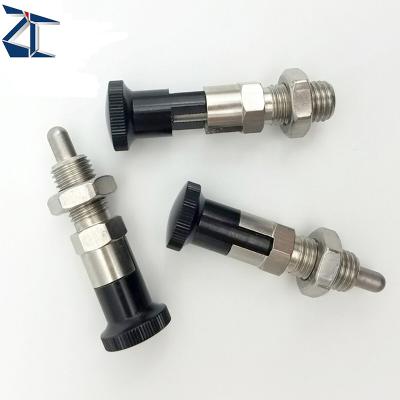 China ZSXYKN Machinery RTS Self-Locking Retractable Plungers Locking Pin With Thread Index Locking Plunger for sale