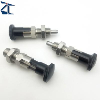 China ZSXYKT Machinery RTS Self-Locking Retractable Plungers Locking Pin With Thread Index Locking Plunger for sale