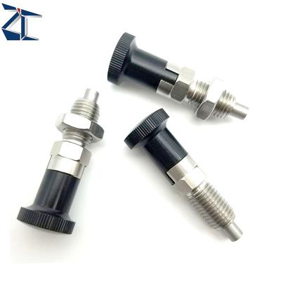 China ZSXYKF Machinery RTS Self-Locking Retractable Plungers Locking Pin With Thread Index Locking Plunger for sale