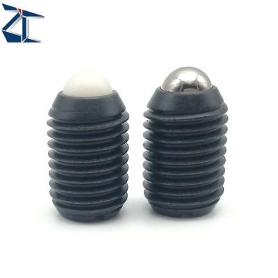 China Machines RTS ZBPES slotted ball head gn615 steel screw spring ball tiny plungers for sale