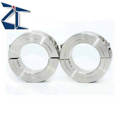 China 100% Brand Aluminum Alloy SCNPA10-6 Linear Motion Flange Precision Slot Shaft Collars for sale