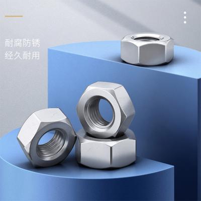 China DIN934 Heavy Industry Hex Nuts Special Stainless Steel DIN 934 Hex Nut A2-70 for sale