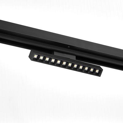 China Modern Magnetic Tracklight LED Linear Magnetic Light Series LED Grill Shop Light for sale