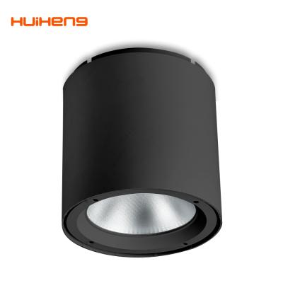 China Hotel/Accommodation/Shop/Apartment/Restaurant/Bar Round Frame Liper Zigbee 4 6 Inch 30w 20w 180mm Dimmable Black Cylinder LED Outdoor Ceiling IP65 Downlight for sale