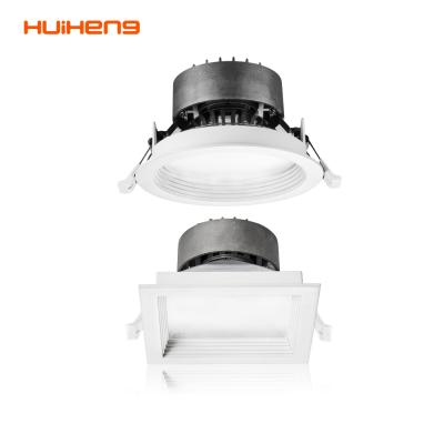 China Hotel 12 Inch IC Rated Body Panel Ceiling Square Lifud Ultra Thin Down Light Spot Light Fixtures Recessed Deep LED Downlight for sale