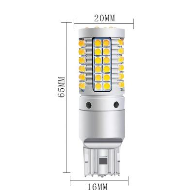 중국 69smd Ba15s 자동차 주도하는 턴 시그널은 23w 캔뷔스 7440 3030을 밝힙니다 판매용