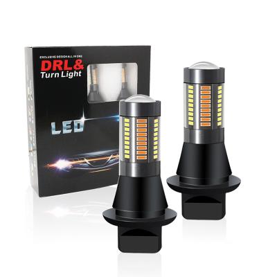 China Las luces de señal de vuelta del freno de T20 CANUBS LED 7440 4014 66SMD llevaron luces corrientes diurnas en venta