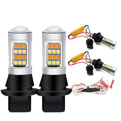 China El color del doble 2835 42SMD llevó la señal de vuelta de la luz de freno 7440 T20 CANBUS de prevenir el estroboscópico en venta