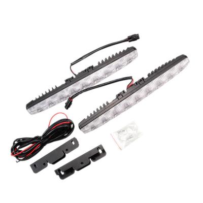 China Aluminium Automobile Drl Car Headlight Led Tube Strip Two Color With ABS Lens for sale