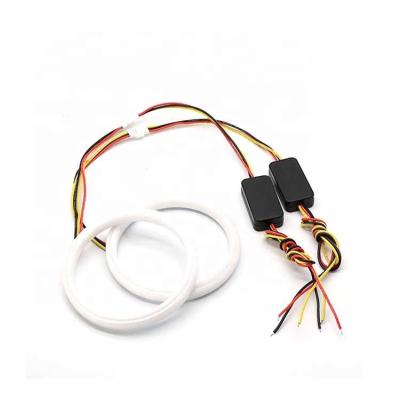 Chine 4014 couleur légère ambiante de fonctionnement des lumières 60mm DRL de voiture de LED la double a mené Angel Eyes Kit à vendre