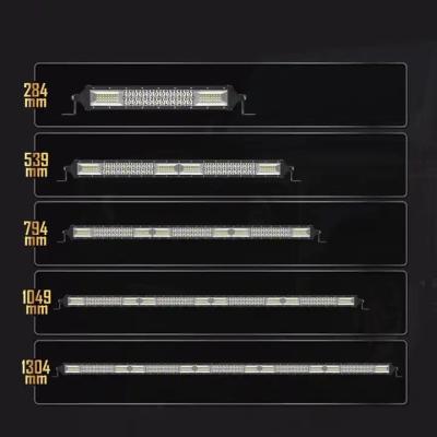 China Dual Row LED Light Bar For Car 200W - 1000W Aluminum Profile Te koop