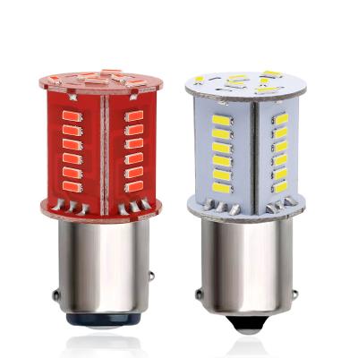 中国 カスタマイズ可能な自動車LEDターン信号 3014 30SMD S25 1156 BA15S BAU15S BAY15Dテールランプ 販売のため