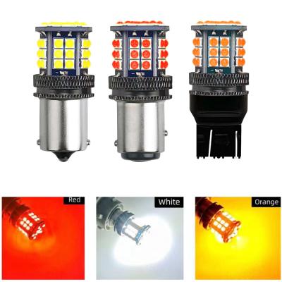 China Aluminum Alloy LED Turn Signals Indicators 3030 39 SMD 12v 1156 BA15S 1157 BAY15D T20 T25 Car Turn Signal for sale