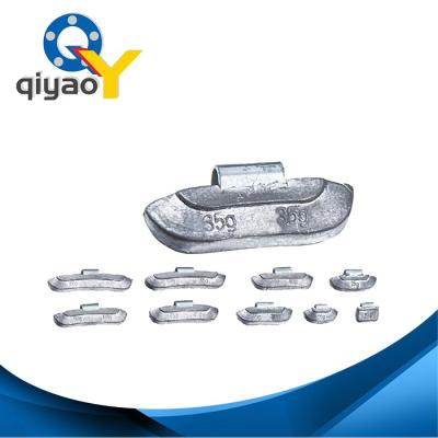 China 25g Pb Pb Clip On Wheel Counterweight /wheel Weights Lead For Steel for sale