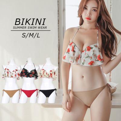 China Breathable Best Price Girl Sxye Floral Printing Women Swimming Wear Hot Selling Female Swimwear for sale