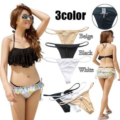 China Women's Breathable Diamond Hot Sale Front And Back Open Panties High Quality Invisible T-back for sale