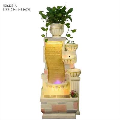 China European hot sale resin water fountain, fountain garden, indoor waterfall fountain for sale