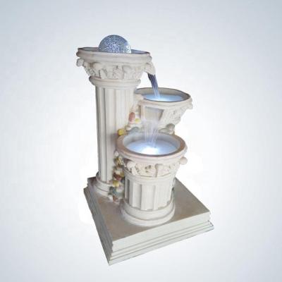 China home decoration factory price water fountains, garden decoration, resin fountain for sale