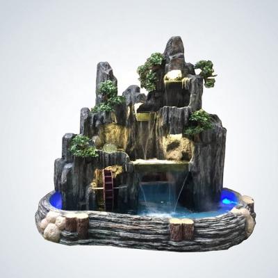 China Home Decoration European Style Resin /Polyresin Indoor Small Water Fountain for sale