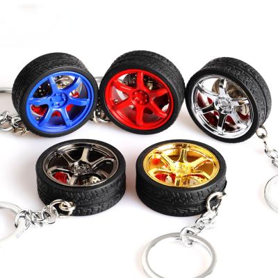 China Plastic key chain key no. Car Wheel Turbo With Keyfob Zinc Alloy Wheel Discs Brake Master Chain for sale